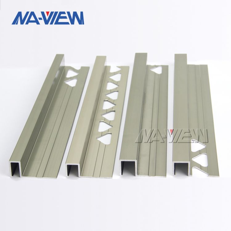 brushed nickel edge trim