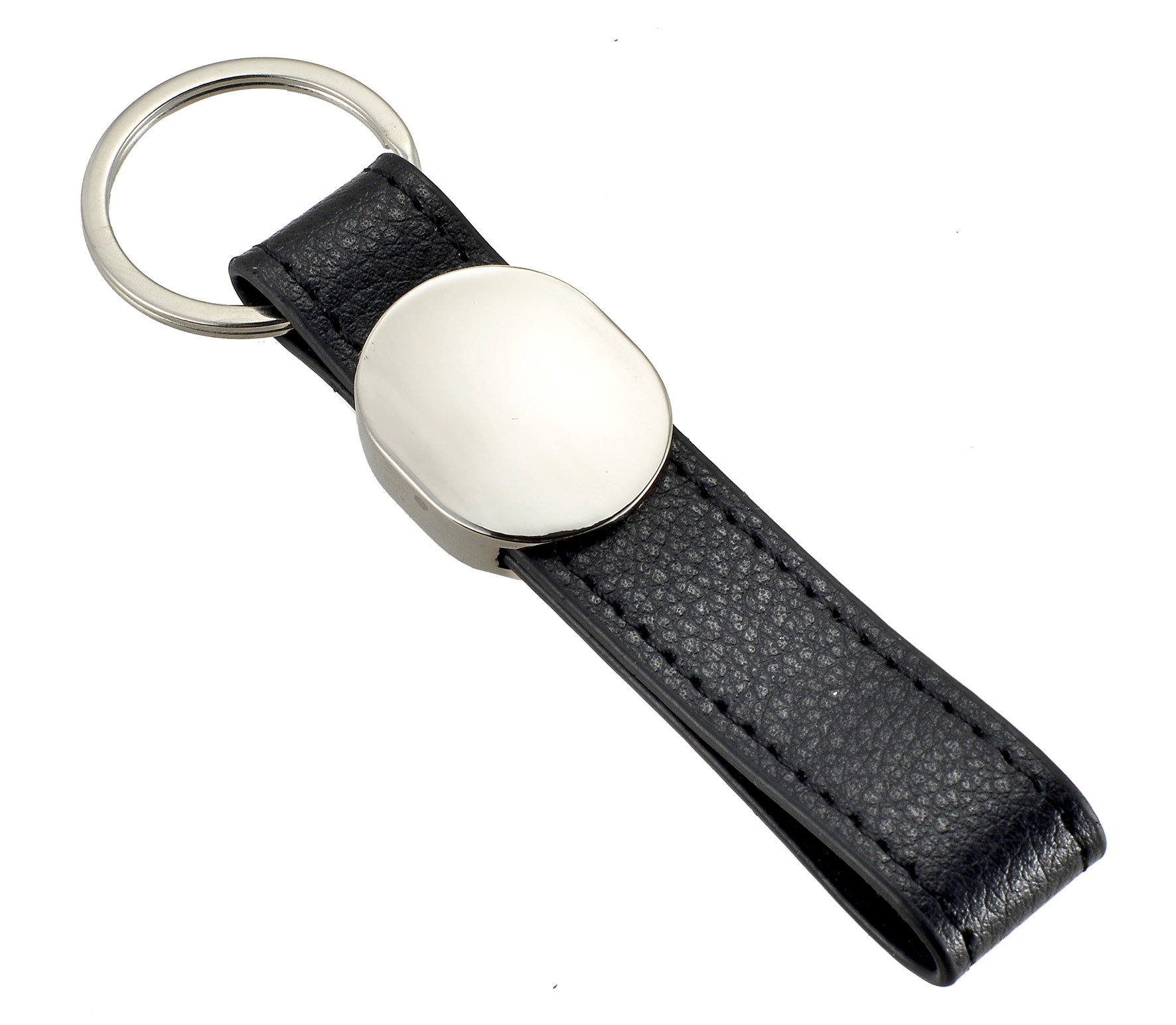 Classic Style Leather Key Chains Customized Pattern Offered