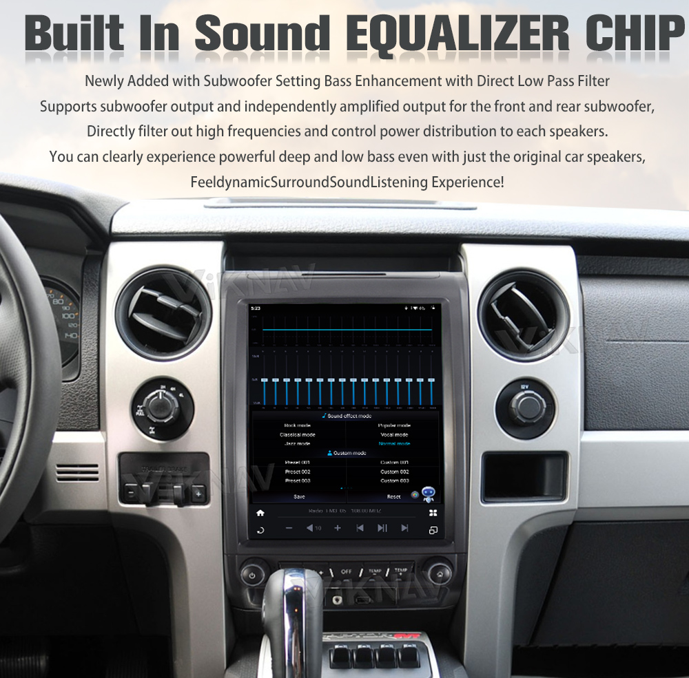 12.1inch Touch Screen Car Radio For Ford F150 2009 - 2012 Android 13 Multimedia Player GPS Navigation Head Unit Carplay