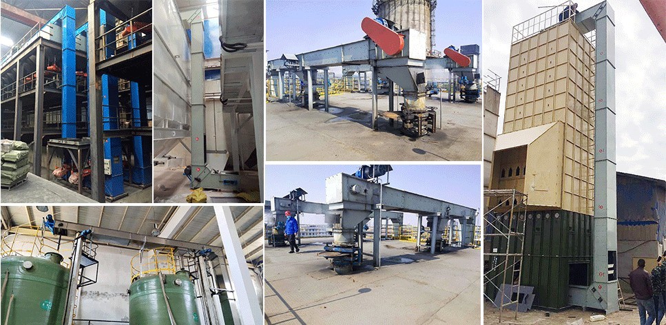 Wheat Seed Bean Grain Snacks Nuts SGS Z Type Bucket Elevator