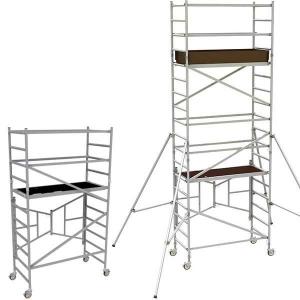Buy cheap Portable Steel 1m Aluminum Ringlock Scaffolding Tower product