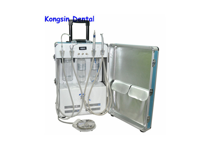 GU-P204 Portable Dental Unit , Mobile Dental Unit With Air Compressor