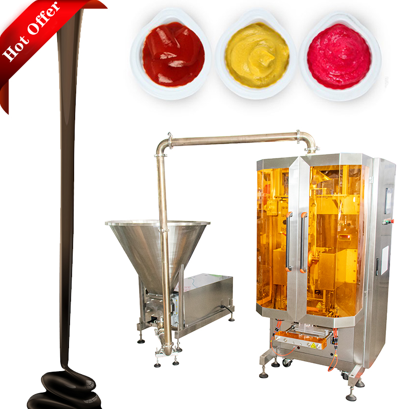 5 - 15ppm SS304 Vertical Viscous Sauce Packing Machine