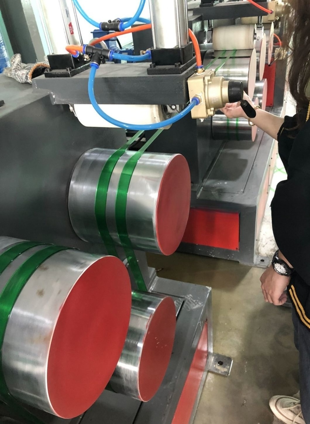 Recycled Material Made Plastic Pet Packing Strap Band Production Line Making Machine