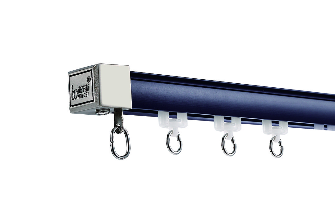 Ready to Ship In Stock Fast Dispatch Skylight pulley system square thick sliding track metal curtain track