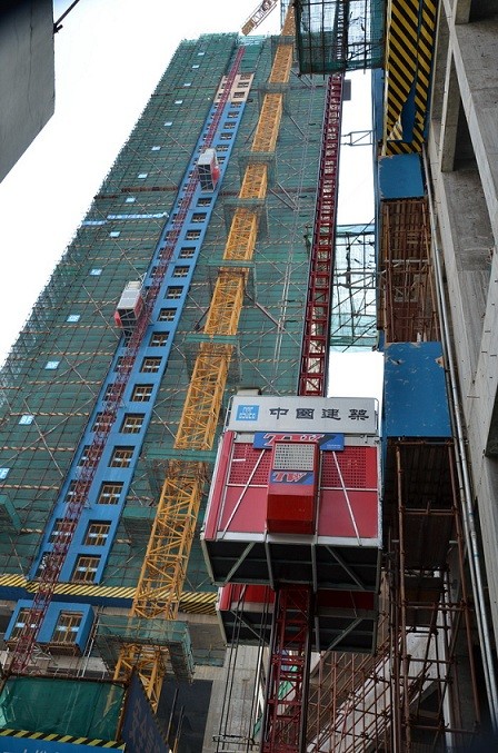 30m/Min Fixed Speed Construction Passenger Hoist Lift SC200