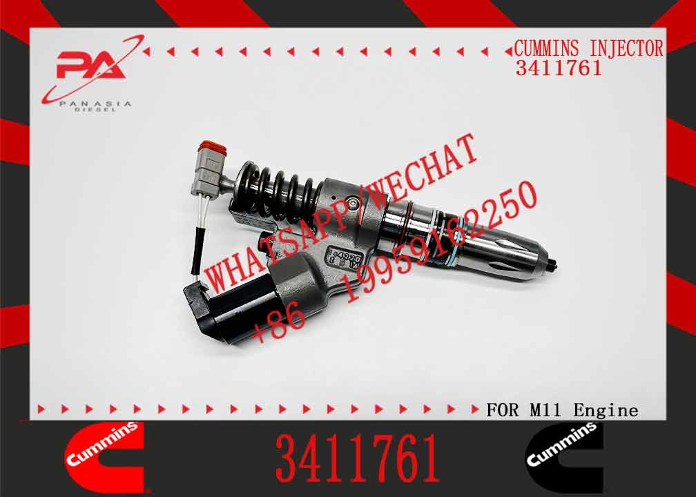 Diesel Fuel Injector common rail injector 3411761 CUM-MINS M11 3411761 4903084 4061851 4902921 3411752 3411753 3411756