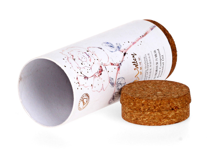 Luxury Custom Paper Tube Packaging with Shaker Top Powder Package