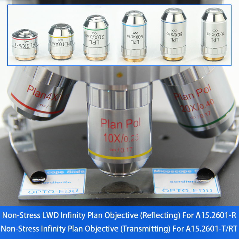 Polarizing Microscope Transmitting Light