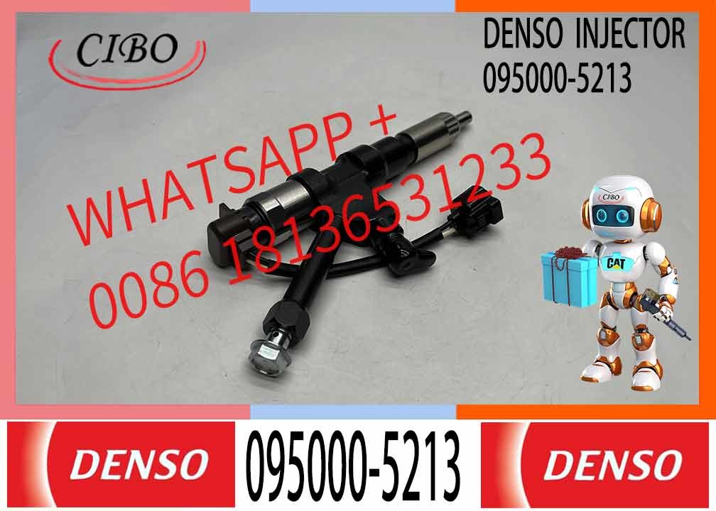 Diesel Injector Fuel Injector Assy For SK460-8 P11C Engine 095000-5215 095000-5213 095000-5214 095000-5212