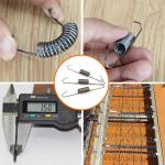 10CM Sofa Mechanism Stretch Spring Replacement Extension Balance Hooks Tension