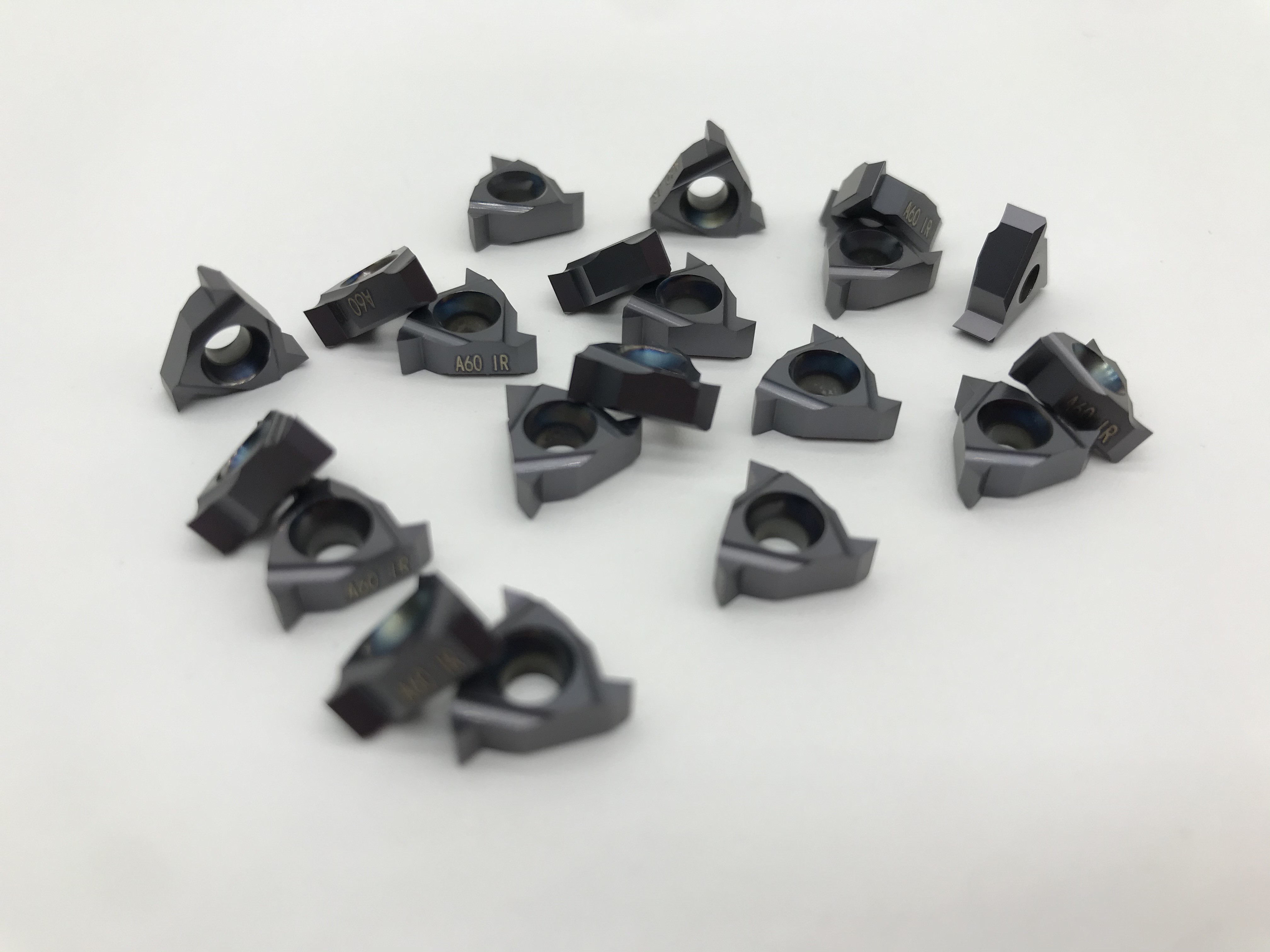 Carbide CNC Threaded Inserts For Metal Tool 11IR 11ER PVD Coating