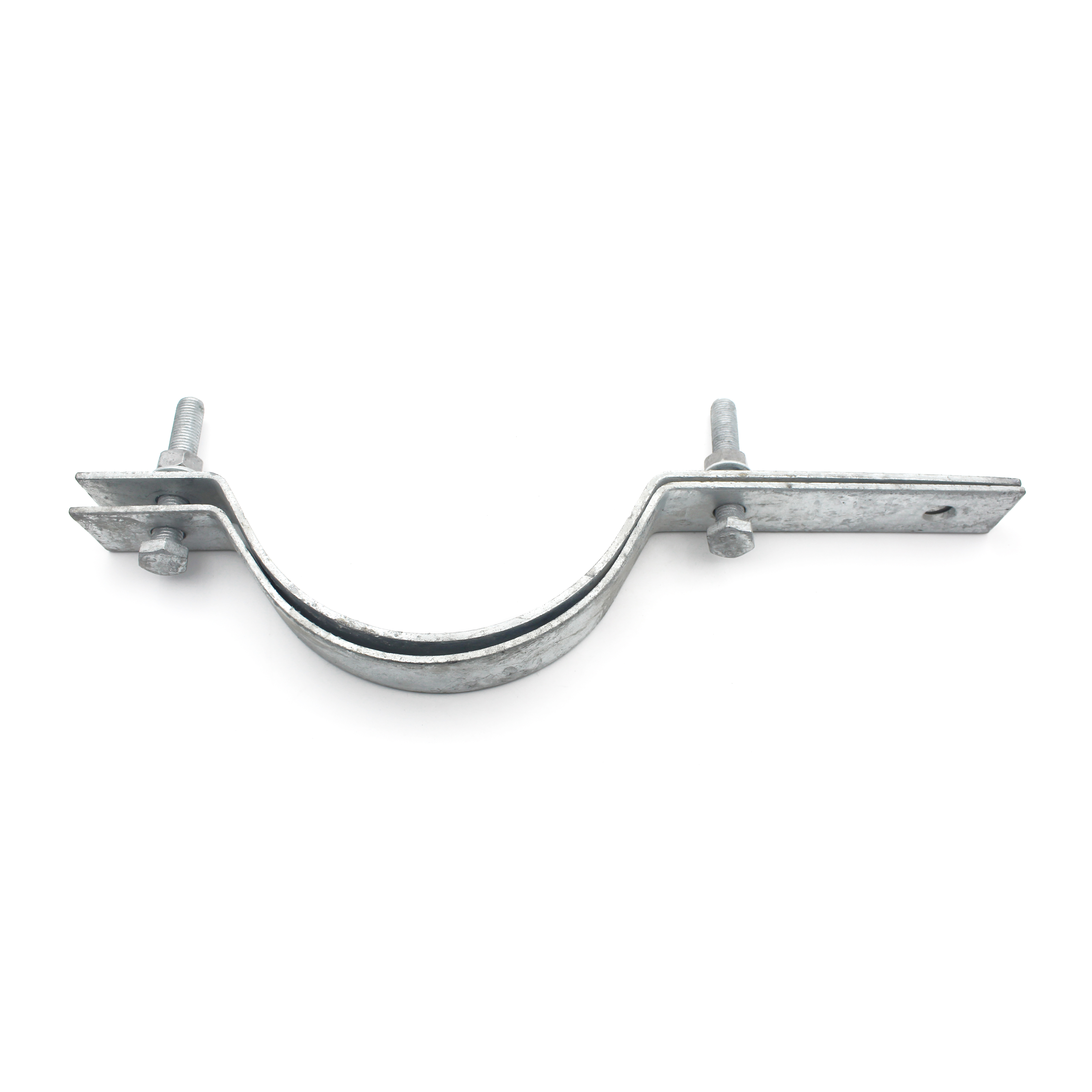 Electric Power Fitting Fastener Clamp Hold Hoop for and Hot Dip Galvanized Pole Clamp