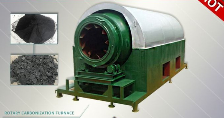 800kg/H Charcoal Carbonization Machine