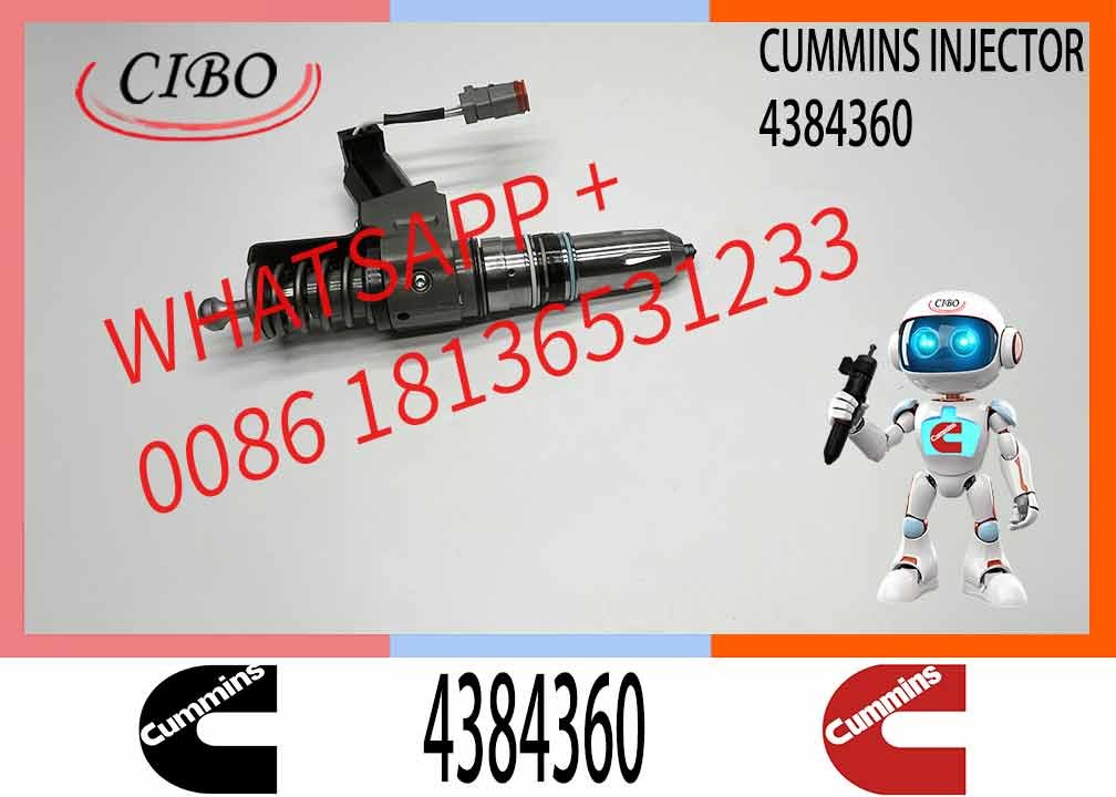Factory OEM Quality Brand New Diesel Common Rail Fuel Injector Assembly 4307516 3087560 4384360 For C Ummins N14 Engine