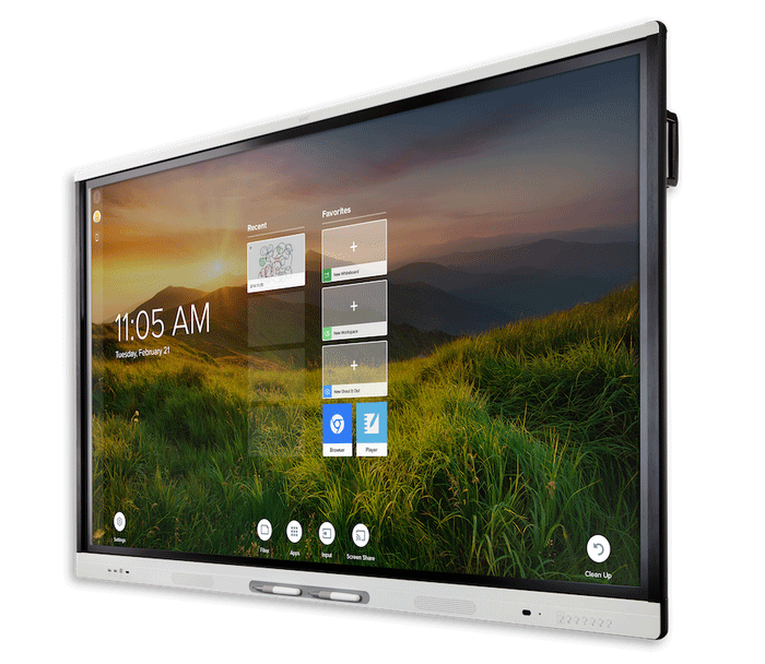 Interactive Touch Screen Whiteboard Can Connect Multiple Screens And Has A Contrast Ratio Of Up To 5000:1 01