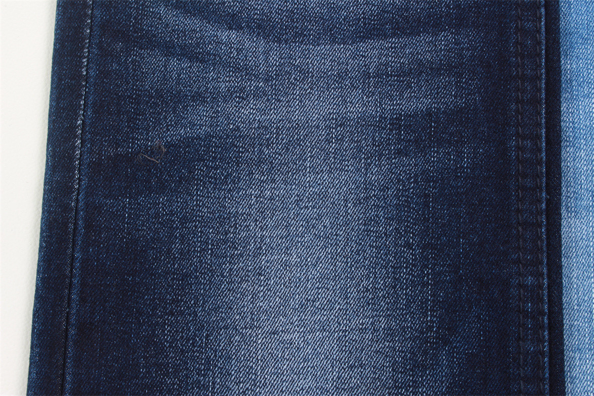 11.7 Ounce With Slub Denim Cotton Jeans Fabric With High Spandex Polyester Soft Comfortable