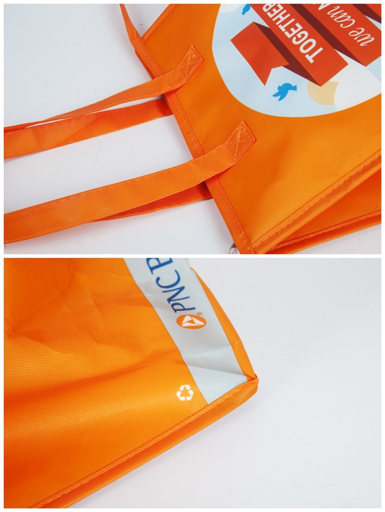 outdoor fitness thermal non woven cooler bag reusable insulated non woven lunch tote thermal food delivery bag