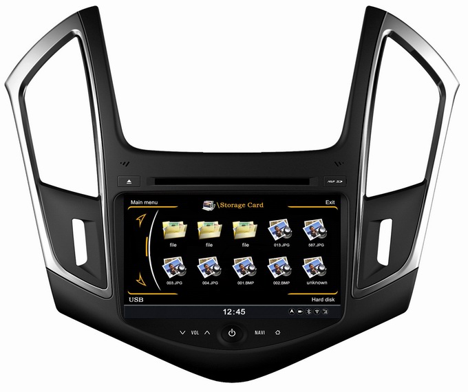 Ouchuangbo 8 inch HD screen audio video DVD Chevrolet Cruze 2013 S100 suport BT iPod usb