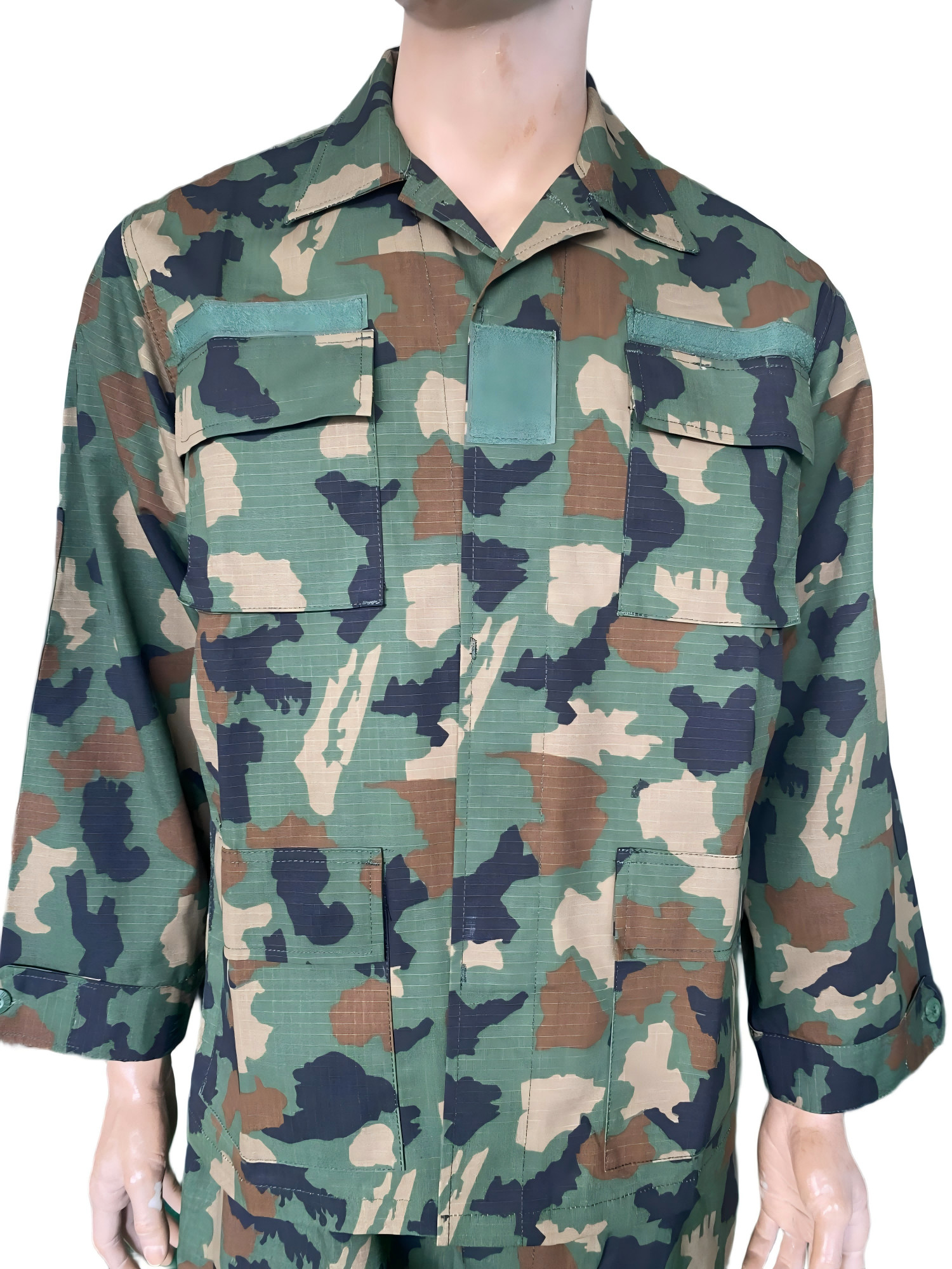 BDU Military Uniform Work Suit For Outdoor Operations Special And Breathable Polyester Cotton Fabric