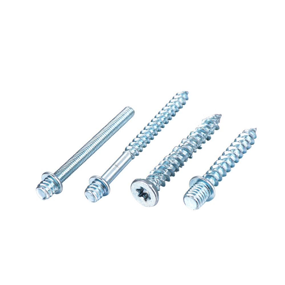 M5 Flat Head Self Tapping Screws Self Drilling Metal Screws Zinc Plate