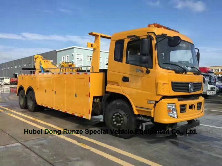 HOWO 50 Ton Heavy Duty Rotator Wreckers Tow Truck With 360 Degree Rotation