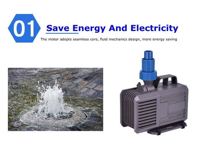 FS-6 Series Aquarium Circulation Hydroponics Submersible Fountain Pump For Fish Tank