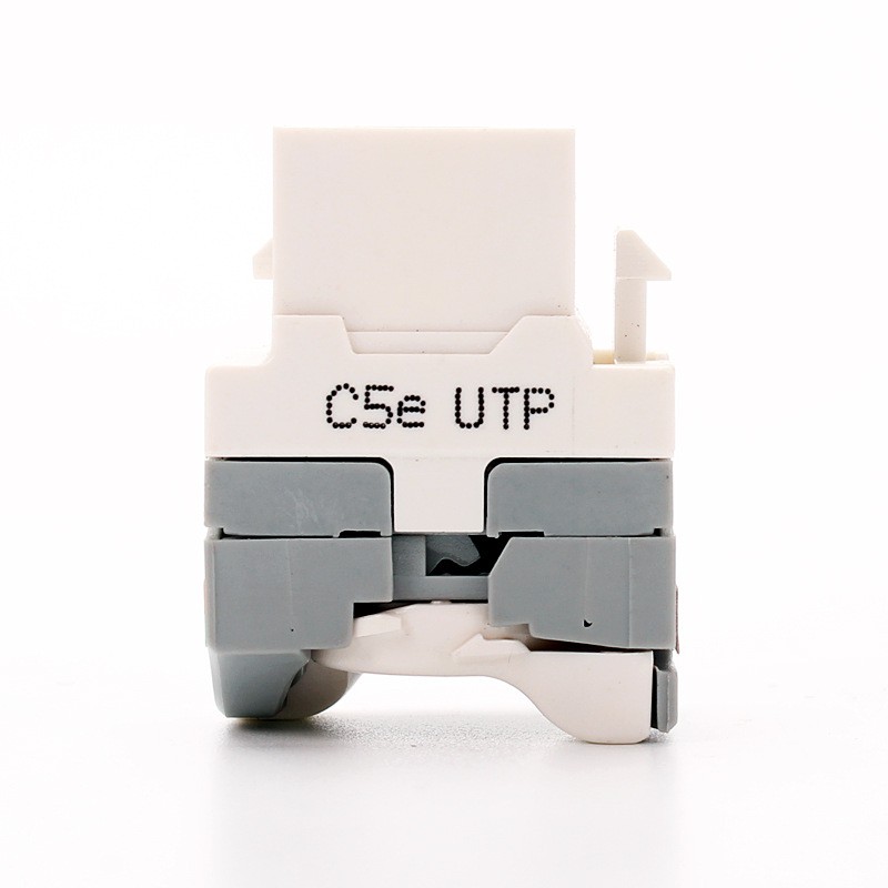 OEM Network Cable Accessories Keystone Insert Cat 5e UTP RJ45 Network Module