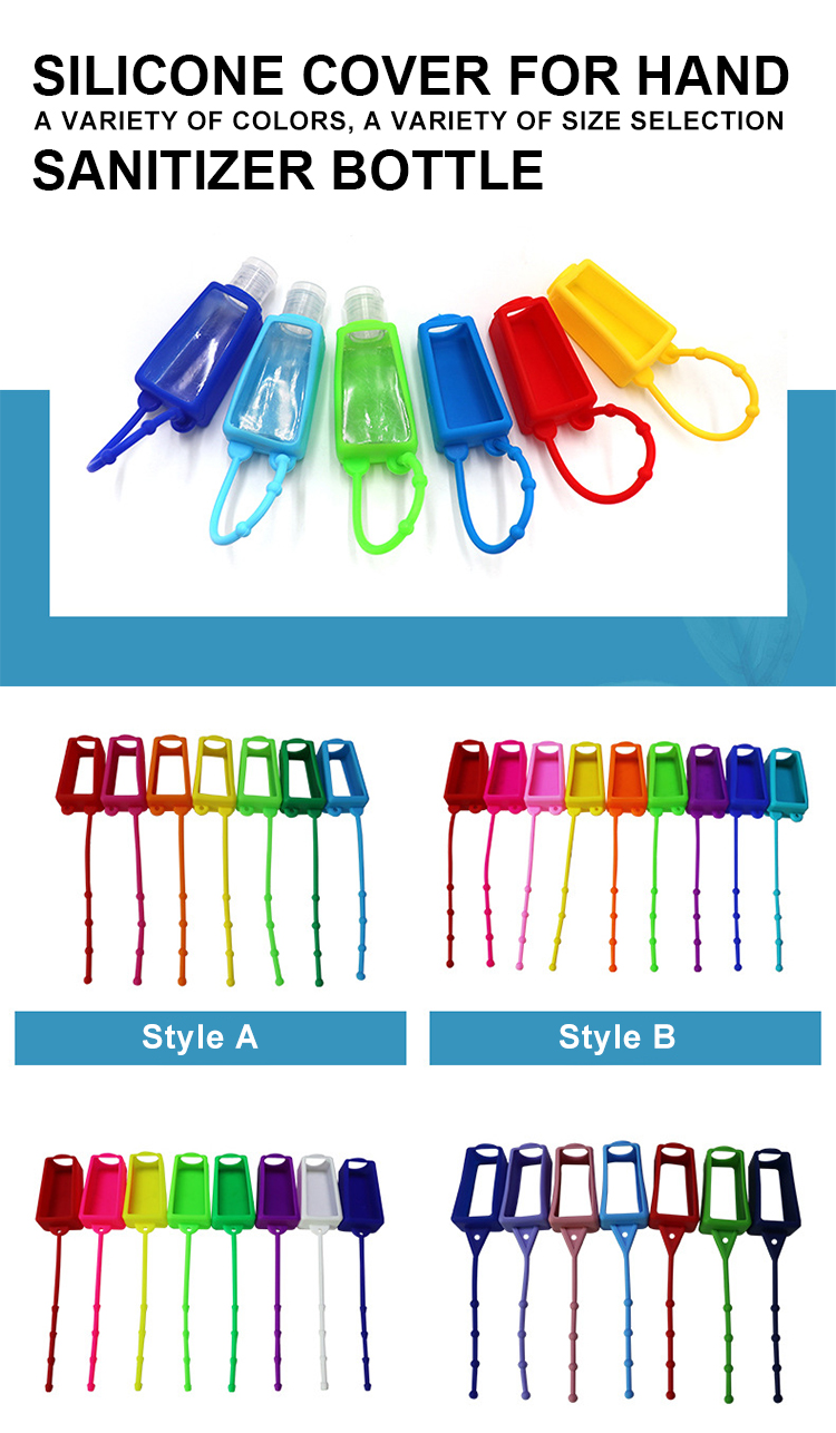 Wearable Empty Travel Silicone Case Hand Sanitizer Bracelet