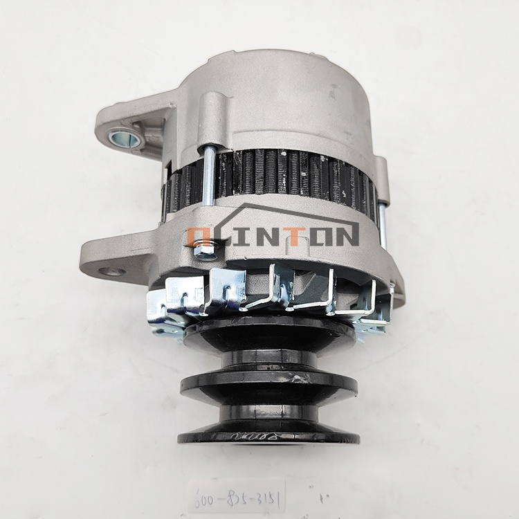 Construction Machinery Parts PC400-7 Excavator Engine Alternator 600-825-3151