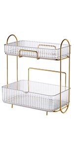 2-Tier Bathroom Countertop Organizer