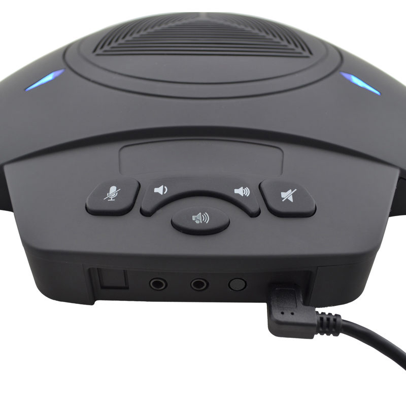 USB speakerphone 360 Audio Pickup free driver Omni-directional Microphone for Business Video Meeting