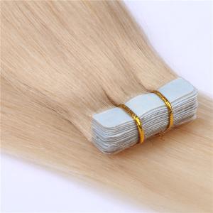 China Beauty Supply Distributor Straight European Human Hair Vendors PU Tape Hair Skin Weft Remy Tape Hair Extensions on sale