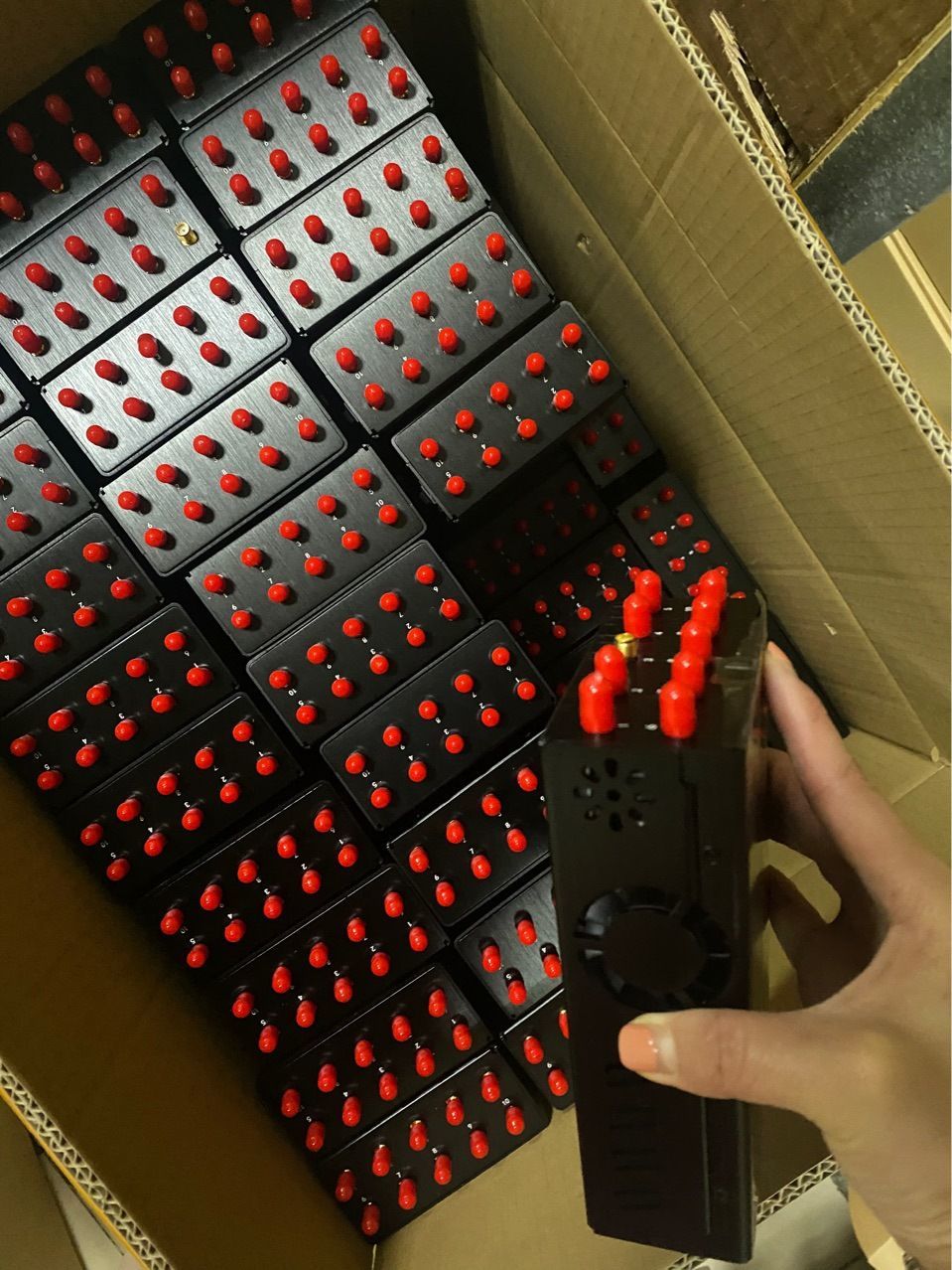 10 Antenna Handheld Mobile Signal Jammer