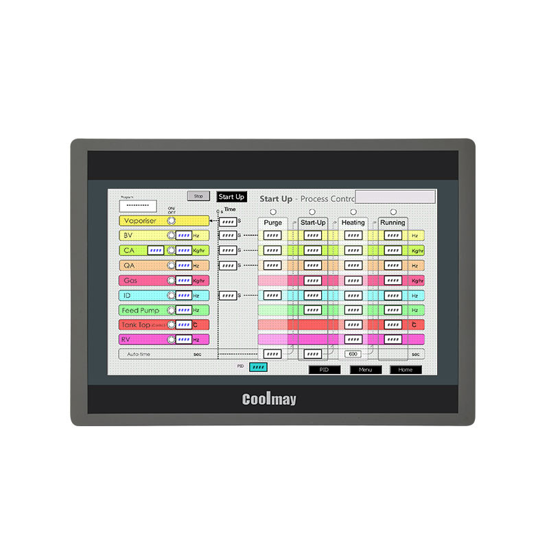 Coolmay 10 Inch TFT HMI Control Panel RS232 RS485 Modbus Protocol