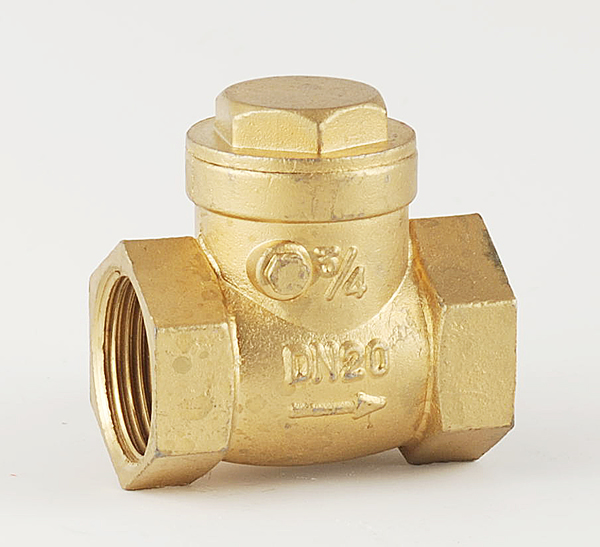 Double Pilot Operated 1/2inch Brass Check Valve For Water Heater Non Rusting