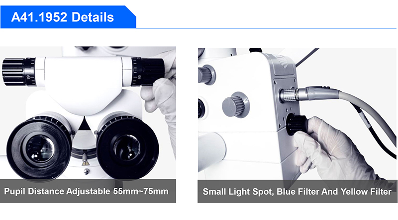 Opto Edu A41.1952 Operating Microscope Neurosurgery Brain Surgery Ent Dual Head