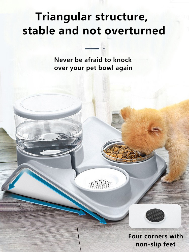 Mobile Automatic Water Feeder Non Wet Mouth Pet Water Drinking Artifact