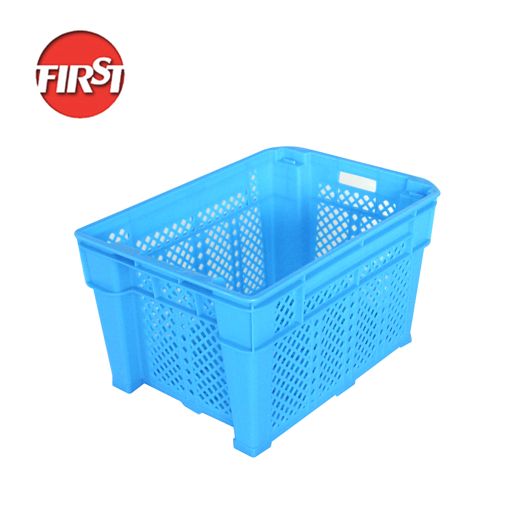 Recyclable Stackable Collapsible Storage Bins Food Fruits Vegetables Heavy Duty Industrial
