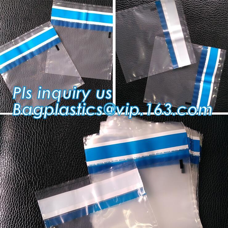 Security plastic bag with adhesive tape for cash, plastic money bag, Security Money Cash Bag For Airport/Bank and police
