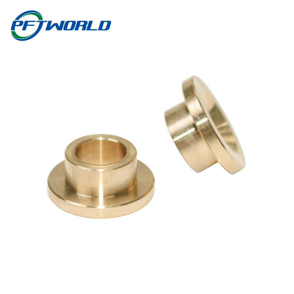 AutoCAD Steel Machining Brass Parts , Sandblasting Brass CNC Turned Components