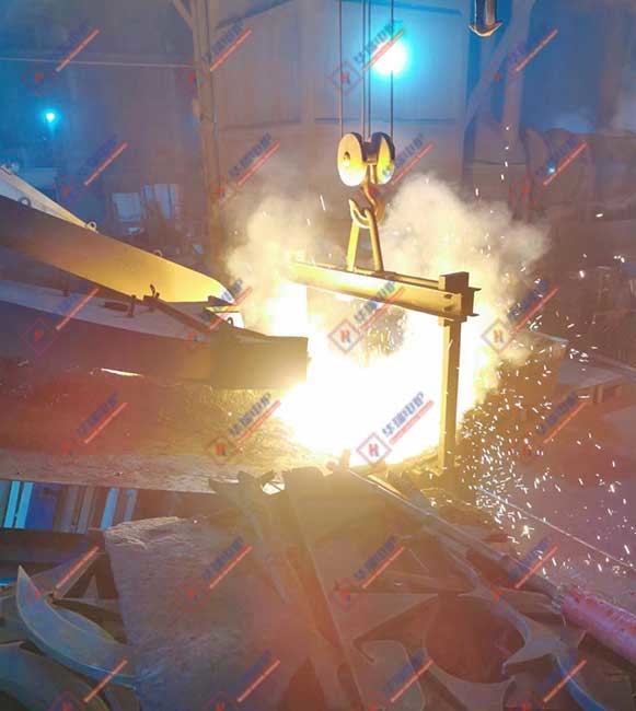Smooth Aluminum Induction Melting Furnace System Power Saving