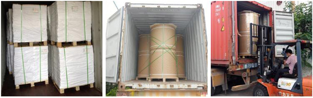 Waterproof Greaseproof Kraft Wrapping Paper Roll Offset Printing