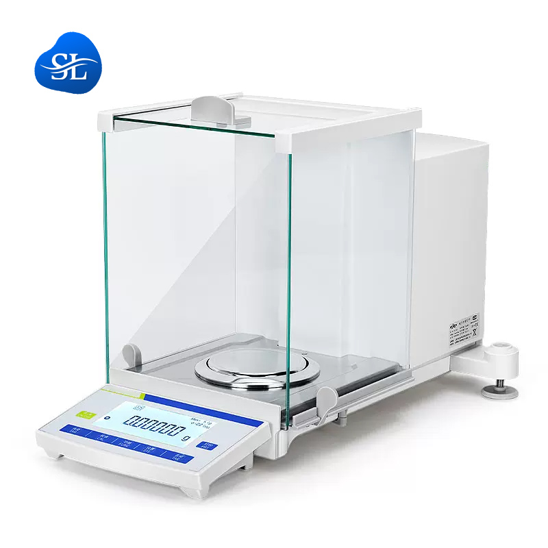 Accurate 0.1mg/0.01mg Dual Range Analytical Balance with Linear Error of ±0.1/±0.05mg