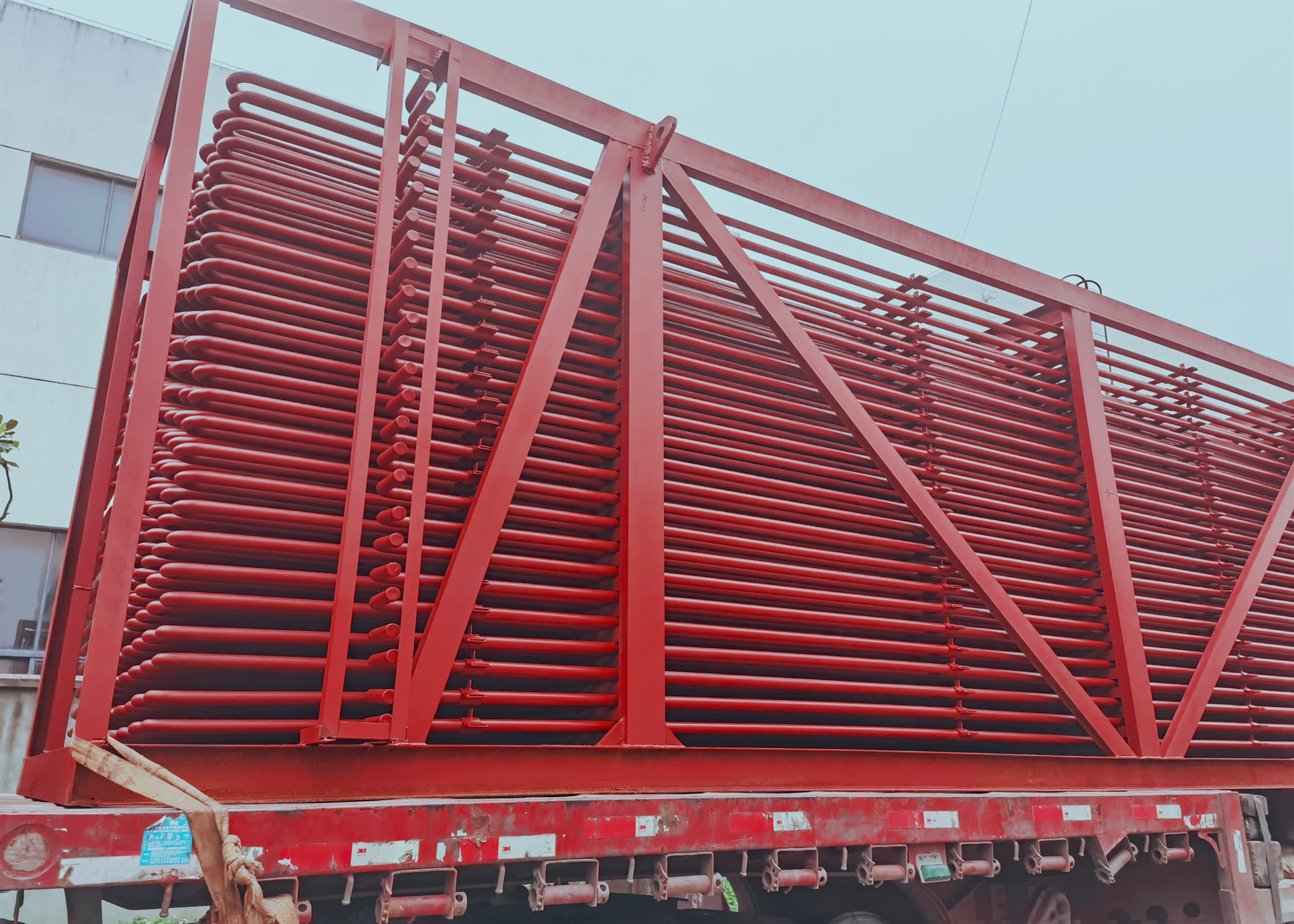 SA210C Steel Serpentuator Boiler Economizer Minimized Erosion