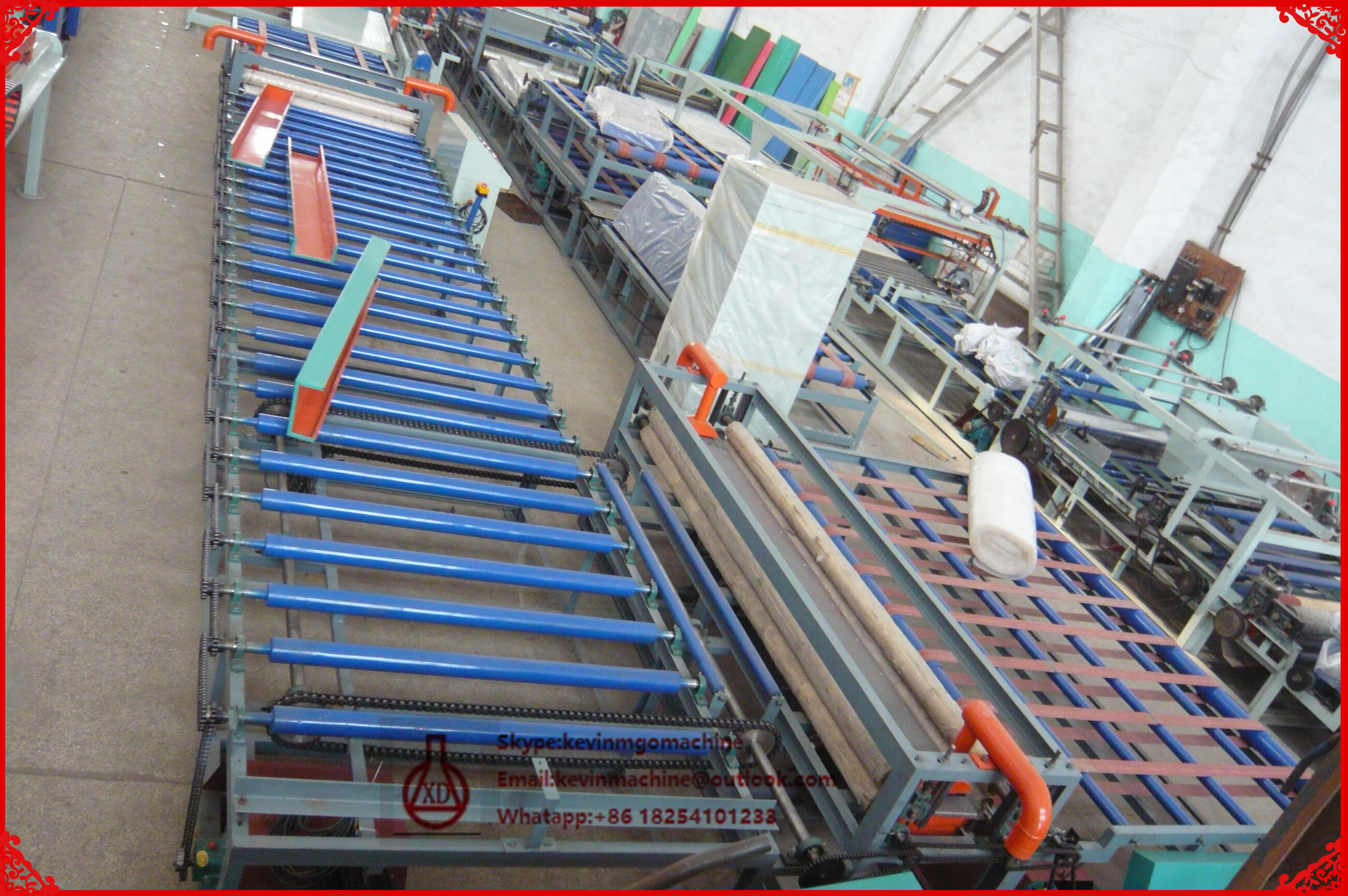 Waterproof Mgo Sandwich Lightweight Wall Panel Machine for Housing Building Heat Insulated