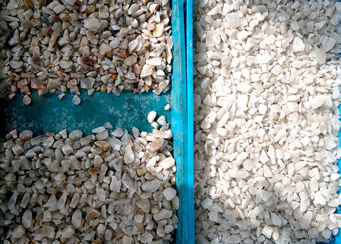 Quartz Ore Stone CCD Color Sorter Equipment With CCD Camera LED Lamps