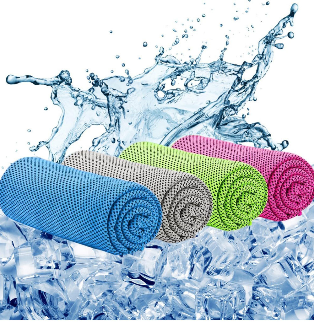 Soft Breathable Chilly Towel Microfiber Instant Ice Towel Custom Logo Cooling Sports Towel