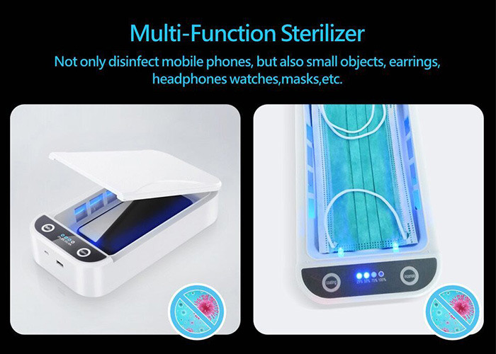 OEM 5W QI Wireless Phone Multifunction Sterilization Box