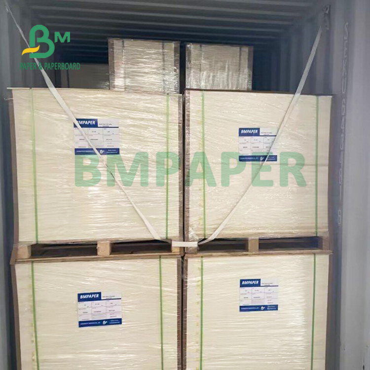 120gsm 880mm X 730mm Uncoated Woodfree Papel Sheets For Cards Carbonless